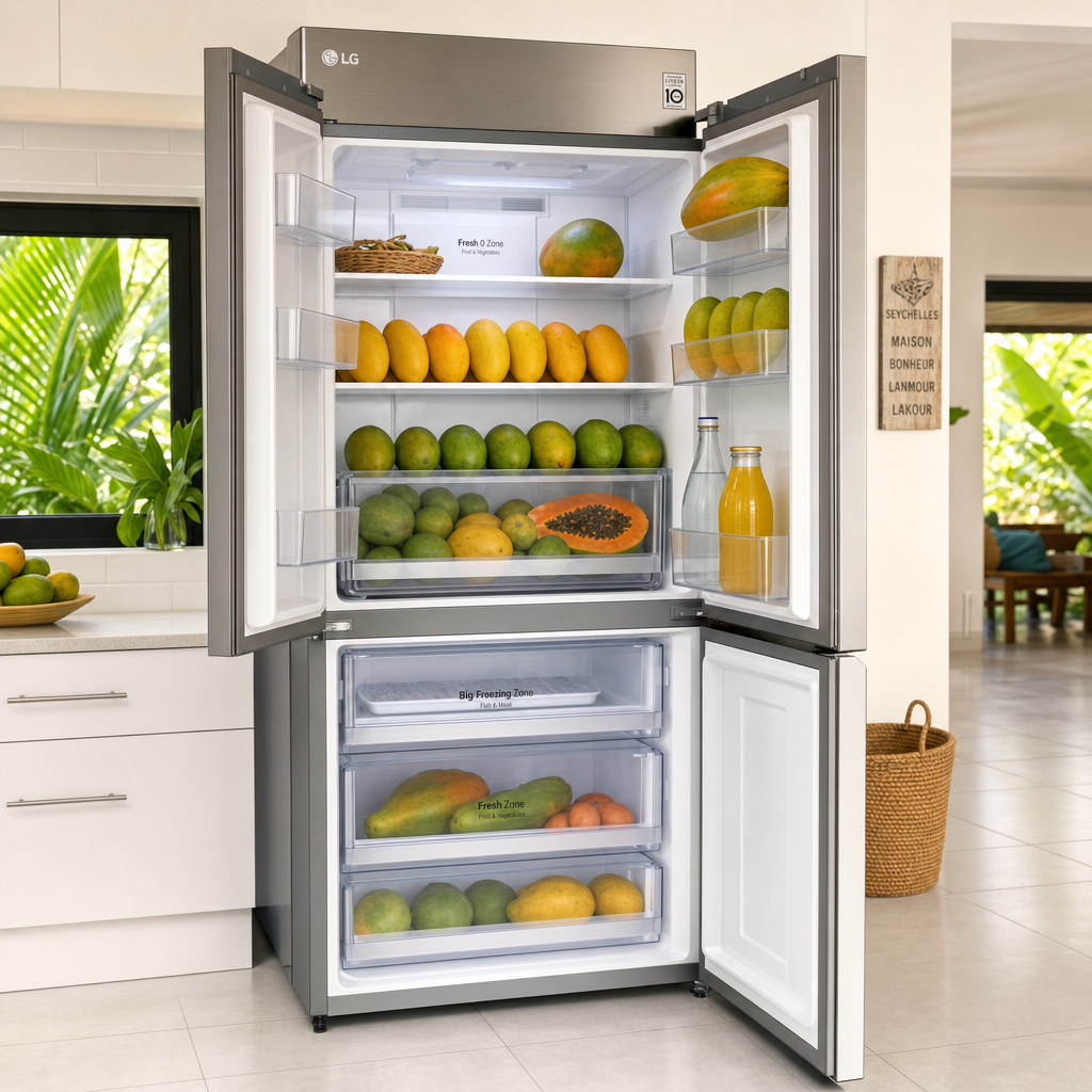 LG 330L Double Door Refrigerator