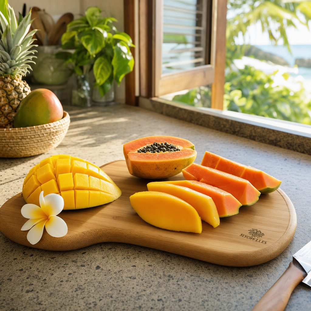 Organic Bamboo Cutting Board Large