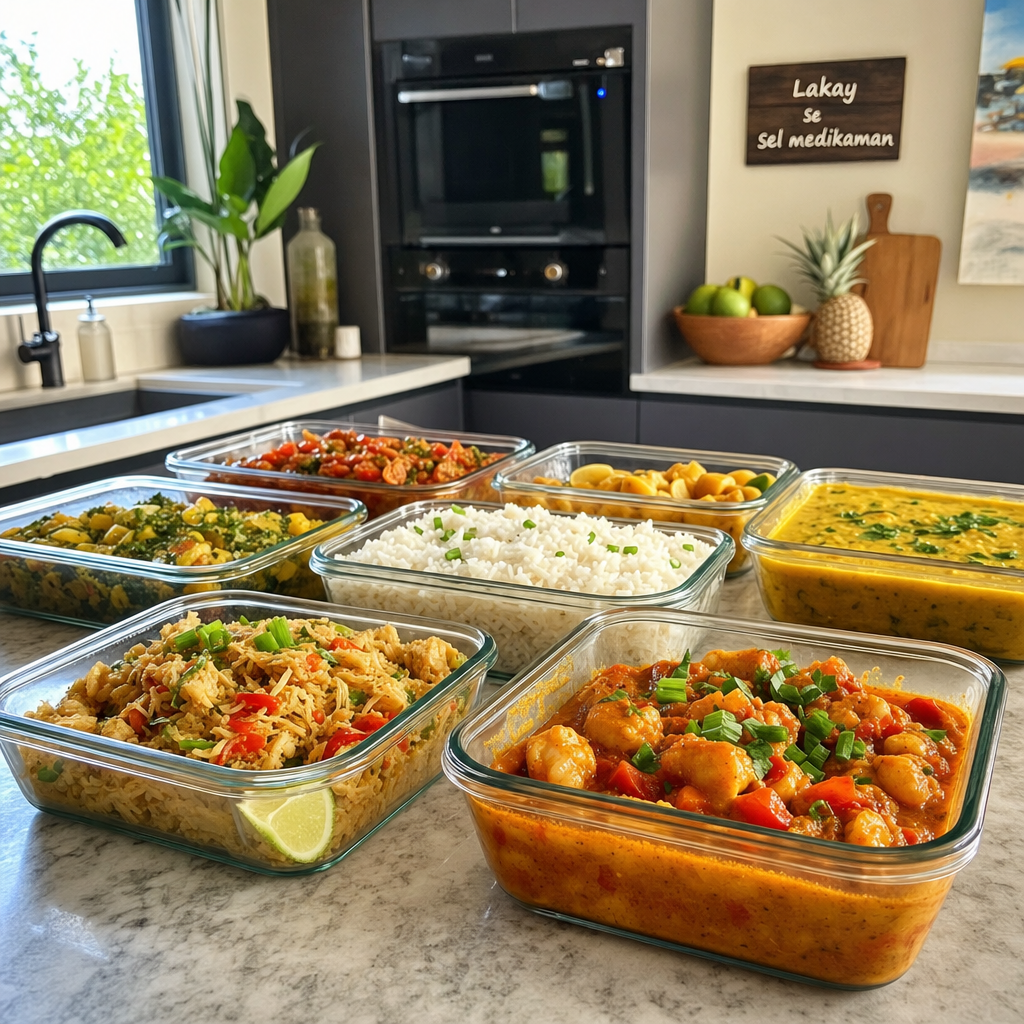 Borosilicate Glass Food Containers Set